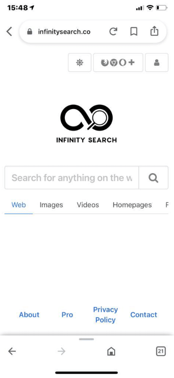 infinity search