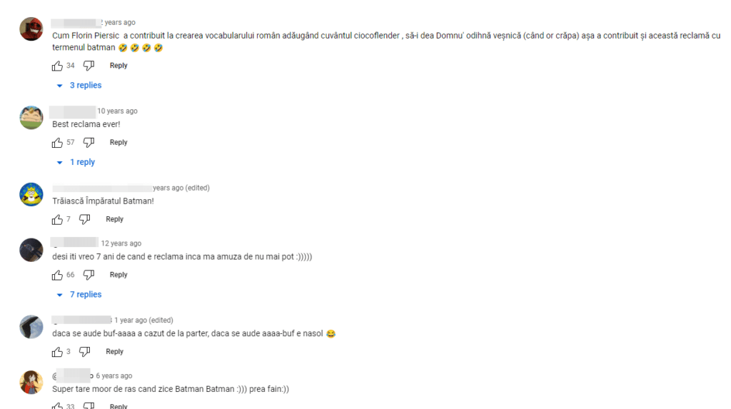 exemple de reclame romanesti - batman